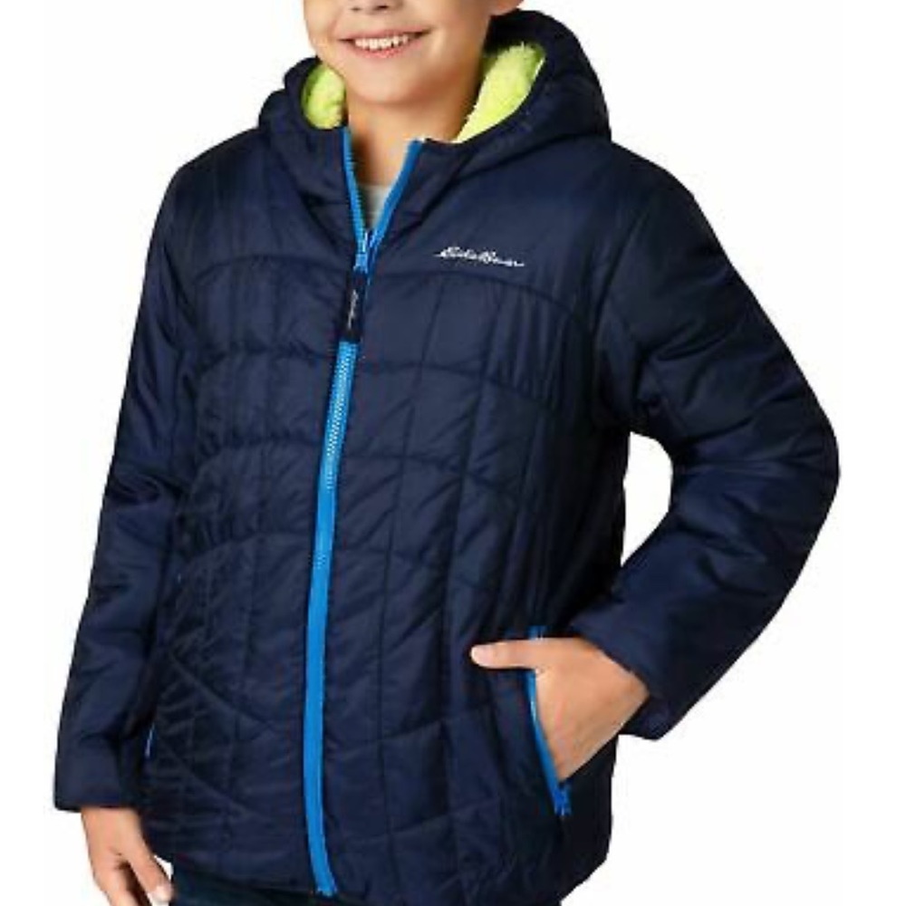 New Boys Puffer Jacket Coat  Medium 10 12